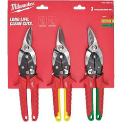 Milwaukee 4932499020 Ψαλίδια Λαμαρίνας set 3τμχ