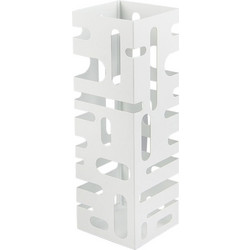 Ομπρελοθήκη Doris 2900101 15,5x15,5x49cm White Mirrors & More Μέταλλο