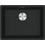Franke Maris Bowl MRG 210/110-52 Matt Black Υποκαθήμενος Νεροχύτης Γρανίτη Ματ 55x43cm