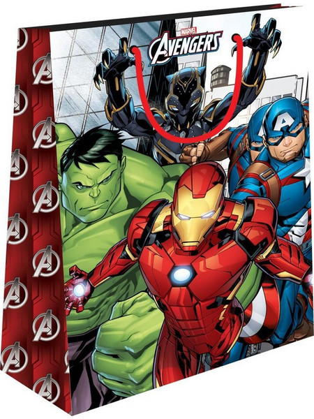 534873 ΣΑΚΟΥΛΑ ΔΩΡΟΥ ΧΑΡΤΙΝΗ 26Χ32Χ12ΕΚ AVENGERS ΣΕΤ 12 ΤMX (ΣΕΤ 12 ΤΕΜΑΧΙΩΝ)