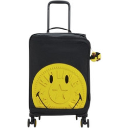 Kipling Smiley I8533-1KS Βαλίτσα Καμπίνας 53x33x21cm με 4 Ρόδες Μαύρη