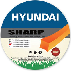 Hyundai Sharp Μεσινέζα Τετράγωνη 4mm x 29m