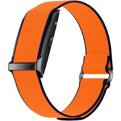 Βραχιόλι Fitness Υφασμάτινο Πορτοκαλί & Δώρο Silicone Strap - UniTek