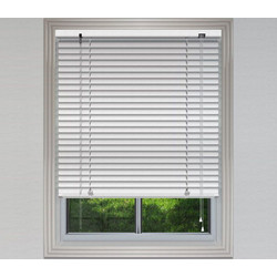 Μεταλλικό Στόρι αλουμινίου 25mm 140x140cm Λευκό MRShome - MRShome - DRV-WH140140