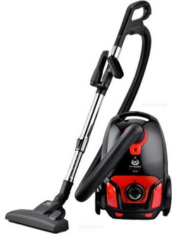 Princess VL-614E-A 750W 3.5lt Black/Red Ηλεκτρική Σκούπα με Σακούλα 3.5lt