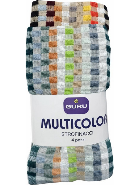 Σετ Ποτηρόπανα 4 Τεμαχίων 40x60 Cosmin Guru Multicolor