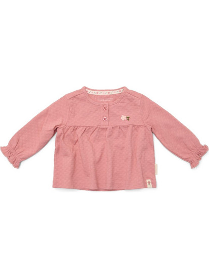 Μπλουζάκι μακρυμάνικο Pink blush, LITTLE DUTCH