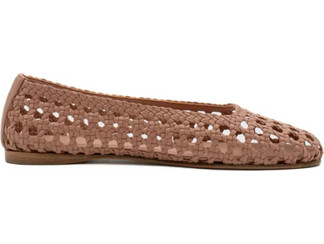 PALOMA BARCELO SHELL NAPPA ΜΠΑΛΑΡΙΝΕΣ ΦΛΑΤ ΠΑΠΟΥΤΣΙΑ 30-2401-MAKEUP