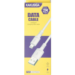 KAKUSIGA καλώδιο Lightning σε USB KSC-421, 2.8A, 480Mbps, 2m, λευκό