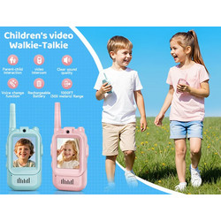 Παιδικό σετ Walkie Talkie 2τμχ με οθόνη 3+