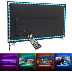 Led ταινία 5m RGB με USB και τηλεχειριστήριο- FOYU