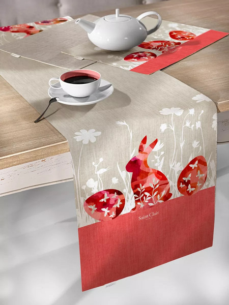 Τραβέρσα / Runner Easter 24 40Χ160 Saint Clair - 126-Red