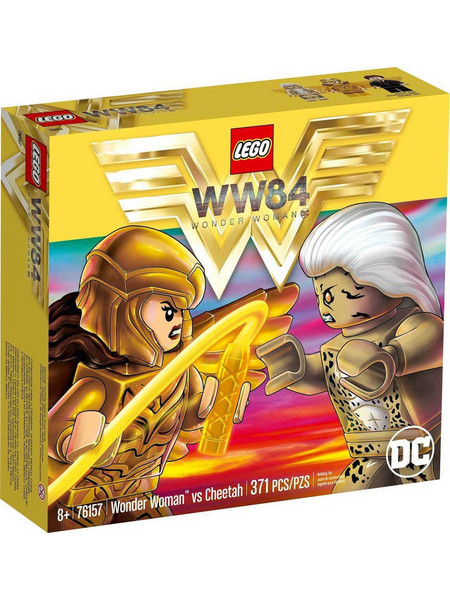 Lego DC Super Heroes Wonder Woman Vs Cheetah για 8+ Ετών 76157