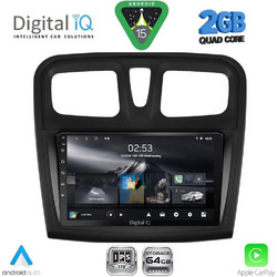 Digital IQ RSD 1108SQ_CPA Ηχοσύστημα Αυτοκινήτου με Oθόνη Αφής 9" & GPS
