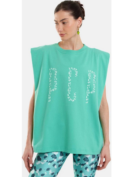 PCP Leopard t-shirt - Mint