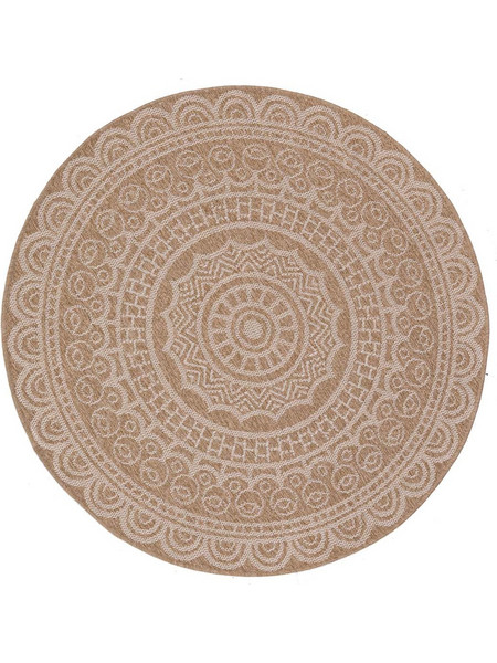 Royal Carpet Στρογγυλό Χαλί 160cm Avanos 8893 White