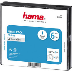 HAMA 51292 ΘΗΚΗ CD MULTI-PACK 6