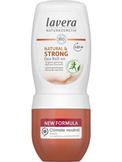 Lavera Natural & Strong Φυσικό Αποσμητικό Roll On 48h Χωρίς Αλουμίνιο 50ml