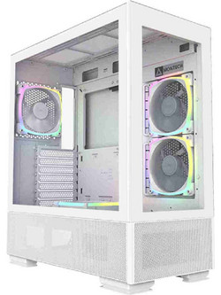 Montech Sky Two White Gaming Midi Tower Κουτί Υπολογιστή με Πλαϊνό Παράθυρο