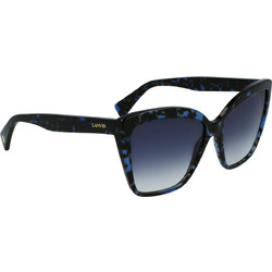 Lanvin LNV617S 425 Γυαλιά Ηλίου Πεταλούδα Κοκάλινα Μαύρα με Μαύρο Φακό
