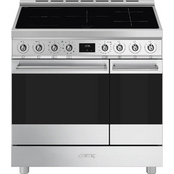 SMEG C92IPX2 ΑΙΣΘΗΤΙΚΗ CLASSIC ΚΟΥΖΙΝΑ ΜΕ ΕΠΑΓΩΓΙΚΕΣ ΕΣΤΙΕΣ 90CM ΠΛΑΤΟΣ ΚΑΙ 2 ΦΟΥΡΝΟΥΣ 70/35LT ΠΥΡΟΛΥΤΙΚΟΣ ΚΑΘΑΡΙΣΜΟΣ