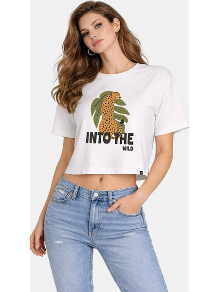 Firefly Γυναικείο T-shirt Into The Wild Λευκό