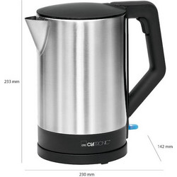 Clatronic WKS 3692 Ανοξείδωτος Βραστήρας 1.5lt 2200W Μαύρος