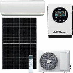 GETI ηλιακό κλιματιστικό OFFGRID MPPT 60A με 1 πάνελ 3,5kW