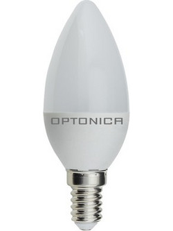 OPTONICA OPTONICA LED λάμπα candle C37 1423, 3.7W, 4500K, E14, 320lm