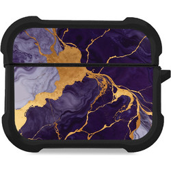 Sonique Marble Series Θήκη Σιλικόνης για AirPods Pro 3 Μωβ
