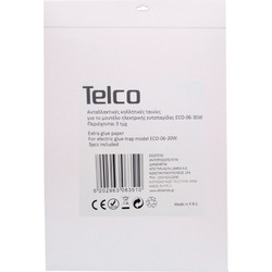 Αυτοκόλλητα χαρτιά με κόλλα για ECO-06-30W 3ΤΜΧ Telco