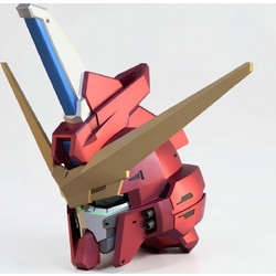 Φιγούρα Cosplay ZGMF X09A Justice Gundam Helmet 3D εκτυπωμένη