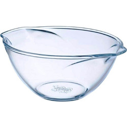 Γυάλινο Δοχείο Τροφίμων Vintage Pyrex με χωρητικότητα 2.7lt και διαστάσεις 27x23x11cm 404B000/7046