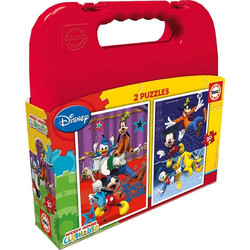 Παιδικό Puzzle Educa Disney Mickey Club House 2x20 Κομμάτια