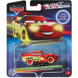 Mattel Disney Cars Glow Racers Lightning McQueen HPG77