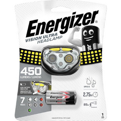 Energizer Vision Ultra Επαναφορτιζόμενος Φακός Κεφαλής Εργασίας Led Αδιάβροχος 450lm