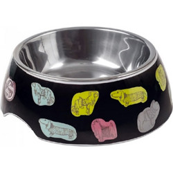 GLEE ILUVDOGS ΜΠΟΛ ΜΕΛΑΜΙΝΗΣ ΜΑΥΡΟ LARGE 700ml