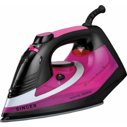 Singer STI-1740-CRBF Σίδερο Ατμού 2600W με Κεραμική Πλάκα