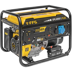 F.F. Group GPG 6000E Plus Γεννήτρια Βενζίνης Τετράχρονη Τριφασική με Μίζα 7.5KVA