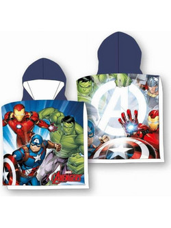 Marvel - Avengers Poncho Παιδική Πετσέτα (50x100cm)