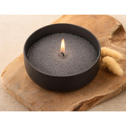 Άμμος Κεριού Homea με 6 φυτίλια - 400g - Black 6SDC001NR