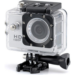 DV-124 Action Camera 4K Ultra HD με Οθόνη 2" Λευκή