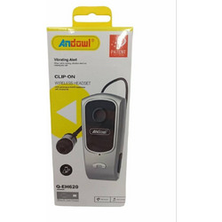 Andowl Q-EH620 Ακουστικό Bluetooth In Ear Πέτου Silver