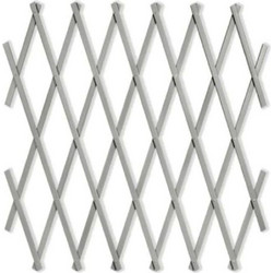 Πέργκολα Ανοιγόμενη Πλαστική 100x200 Γκρι Kmt Style 295828