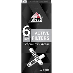 Gizeh Black Active Filters 6mm 10 Φιλτράκια