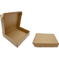 Κουτί Αποστολής Χάρτινο 18x20x5cm Κραφτ - Συσκευασία 100 Τεμαχίων