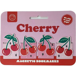 Puckator Μαγνητικοί Σελιδοδείκτες Cherries 4τμχ