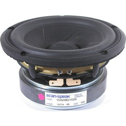 Scanspeak 15W/4831G00 Woofer Ηχείου 5.5" 4Ω 60W