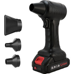 KINZIR ηλεκτρικό air duster AD47, 400W, 10000mAh, μαύρο