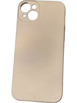 Θήκη Soft Σιλικόνης για Apple iPhone 14 Plus - Χρώμα: Μπεζ